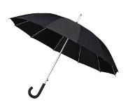 Impliva paraplu 94 x 110 cm polyester/aluminium zwart