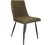 Sweet living Eetkamerstoel Aron Groen - Set Van 2 Stuks