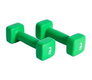 Pure 2 Improve Neopreen Dumbell set 2x2 kg