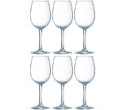 Arcoroc 6x Wijnglas/wijnglazen Vina Vap Voor Rode Wijn 580 Ml - Wijnglazen