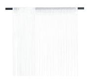 vidaXL Draadgordijnen 2 st 140x250 cm wit