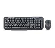 Gembird Draadloos Toetsenbord + Muis Zwart KBS-WM-02