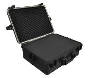 vidaXL Hardcase transportkoffer met schuimvulling zwart online kopen