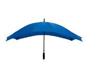Falcone duo-paraplu handopening 148 x 99 cm blauw