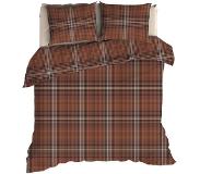 Romanette Dekbedovertrek Romanette Stirling Roestbruin Flanel-260 / 270 x 200 / 220 cm | Extra Breed