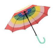 The Retro Family Fisura Rainbow Paraplu - Trotseer de regen in stijl|Maat:
