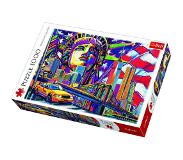 Massamarkt Puzzel 1000 Stuks - Kleuren Van New York Massamarkt Puzzel