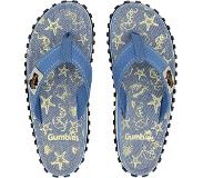 Gumbies Teenslippers | Unisex | Seashell | Blauw Geel | Maat 44