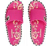 Gumbies - Slides – Pink Hibiscus - Maat 42
