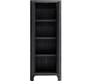 Richmond Wandkast Baccarat 2-deuren (Dark coffee) (90.0x46.0x230.0cm)
