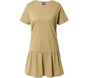 Urban Classics Valance Short Sleeve Short Dress Groen XL Vrouw