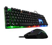 The G-Lab Gaming Muis + Toetsenbord Combo Pack Zink