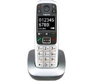 Gigaset E560 - Seniorentelefoon - voor verbinding met uw basisstation of router - met grote knoppen en 4 extra SOS-noodknoppen - Grijs