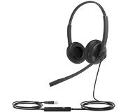 Yealink UH34 Dual Teams Headset Bedraad Hoofdband Kantoor/callcenter USB Type-A Zwart