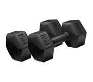 Iron gym Fixed Hex Dumbell Gewichten (2-pack) Iron Gym