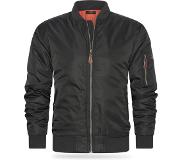 Cappuccino Italia - Heren Jas zomer Navy Seal Jacket Zwart - Zwart - Maat M