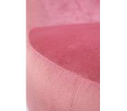 Sissy-Boy Velvet roze Anne draaifauteuil