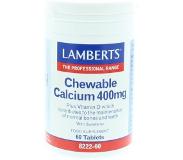 Lamberts Calcium 400mg Kauwtabletten + Vit. D En Fos 60kt