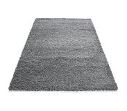 Muratap Basic Shaggy vloerkleed Lichtgrijs Hoogpolig - 60x110 cm