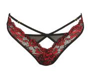 Axami Luxe kanten string Giada - XL - Zwart