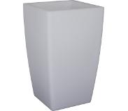 Out Of Lamp/bloempot LED oplaadbaar rond 50 cm