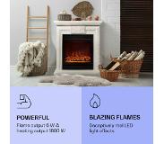 Klarstein Frosty Peak elektrische haard 1800 W verwarmingsfunctie 10 tot 30 °C afstandsbediening