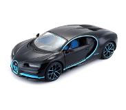 Maisto Auto Bugatti Chiron 1:24 Zwart/blauw
