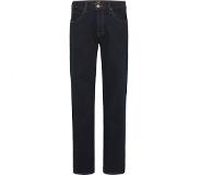 Lee Brooklyn Straight Blue Black Heren Jeans - Spijkerbroek voor Mannen - Donkerblauw/Zwart - Maat 44/32