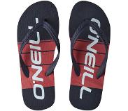 O'Neill Slippers Profile Graphic - Blue With Red - 46
