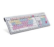 Logickeyboard Avid Pro Tools USB QWERTZ Duits Zwart, Zilver