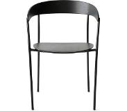 New Works Missing Chair met armleuningen - black oak