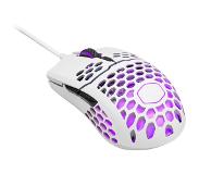 Cooler Master MM711 Light RGB Gaming Muis Matte White