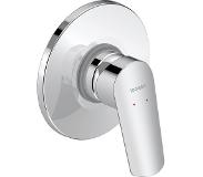 Duravit No.1 douchemengkraan inbouw 1-greep Chroom N14210007010