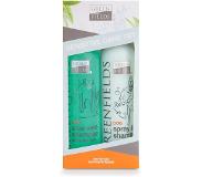 Greenfields Vacht Verzorgingsset voor Honden met Gevoelige Huid - Greenfields - Krachtige Aloe Vera Shampoo en Spray&Go DroogShampoo 250ML