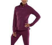 Coolibar - UV-jas voor dames - Interval - Effen - Paars - maat XL