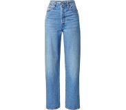 Levi's Ribcage high waist straight leg cropped jeans in lyocellblend