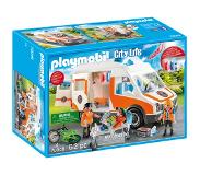 Playmobil - PLAYMOBIL City life 70049 Ambulance en ambulanciers