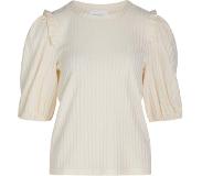 Sisters point Blouse Eina O Ss 15203 Cream Dames Maat - XL