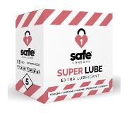 Safe - Condooms Met Extra Glijmiddel - Superlube - 5 stuks