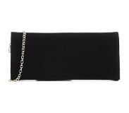Lodi Unisex Leren ClutchesClutches L912 suede - Zwart | Maat STK