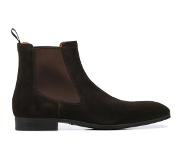 Santoni Man Leren Boots 13414 - Bruin | Maat 46