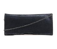 Lodi Unisex Leren ClutchesClutches L1200 print - Zwart | Maat STK