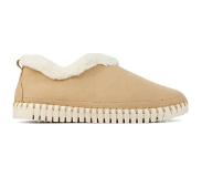 Ilse jacobsen Pantoffels beige Suede Maat 39