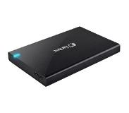 Fantec alu-25b31 zwart 2,5 usb 3.1 aluminium