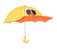 Free and Easy kinderparaplu met eend en snavel 73 cm geel