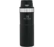 Stanley The Trigger-Action Travel thermosfles - 470 ml - Mat Zwart