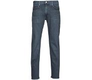 Levi's 502 tapered jeans met donkere wassing