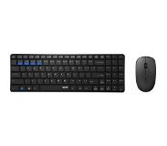Rapoo 9300M Multimode Desktopset - Zwart