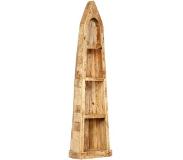 vidaXL Boekenkast 50x40x180 cm massief mangohout