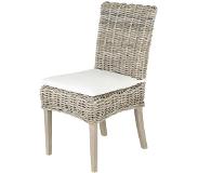 Sweet living Rotan Eetkamerstoel Nola - 50x55xh96 Cm